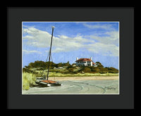 Bailey's Beach Newport Rhode Island - Framed Print
