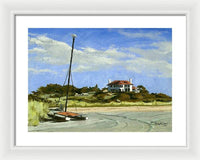 Bailey's Beach Newport Rhode Island - Framed Print