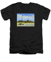 Bailey's Beach Newport Rhode Island - Men's V-Neck T-Shirt