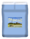 Bailey's Beach Newport Rhode Island - Duvet Cover