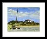 Bailey's Beach Newport Rhode Island - Framed Print