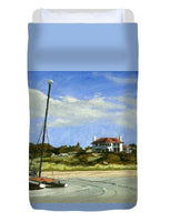 Bailey's Beach Newport Rhode Island - Duvet Cover