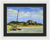 Bailey's Beach Newport Rhode Island - Framed Print