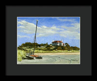 Bailey's Beach Newport Rhode Island - Framed Print