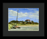 Bailey's Beach Newport Rhode Island - Framed Print