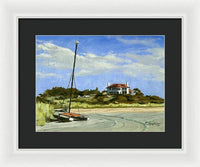 Bailey's Beach Newport Rhode Island - Framed Print