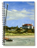 Bailey's Beach Newport Rhode Island - Spiral Notebook