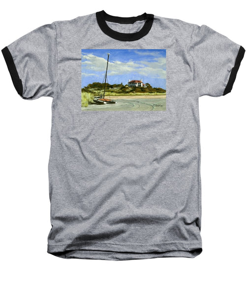 Bailey's Beach Newport Rhode Island - Baseball T-Shirt