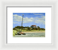 Bailey's Beach Newport Rhode Island - Framed Print