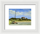 Bailey's Beach Newport Rhode Island - Framed Print