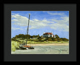 Bailey's Beach Newport Rhode Island - Framed Print