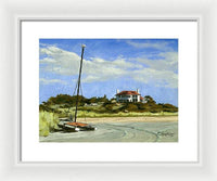 Bailey's Beach Newport Rhode Island - Framed Print
