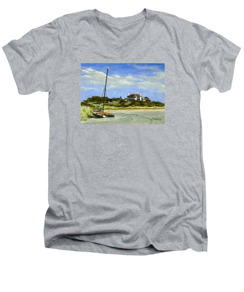 Bailey's Beach Newport Rhode Island - Men's V-Neck T-Shirt