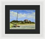 Bailey's Beach Newport Rhode Island - Framed Print