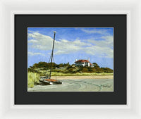 Bailey's Beach Newport Rhode Island - Framed Print