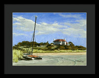Bailey's Beach Newport Rhode Island - Framed Print