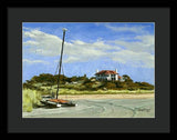 Bailey's Beach Newport Rhode Island - Framed Print