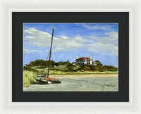 Bailey's Beach Newport Rhode Island - Framed Print