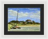 Bailey's Beach Newport Rhode Island - Framed Print