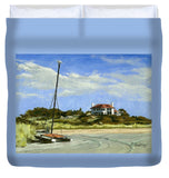 Bailey's Beach Newport Rhode Island - Duvet Cover