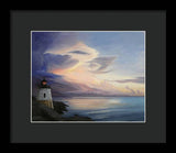 Castle Hill Lighthouse Newport Rhode Island - Framed Print