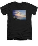 Castle Hill Lighthouse Newport Rhode Island - Men's V-Neck T-Shirt