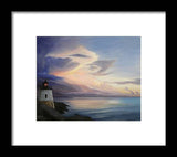 Castle Hill Lighthouse Newport Rhode Island - Framed Print