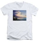 Castle Hill Lighthouse Newport Rhode Island - Men's V-Neck T-Shirt