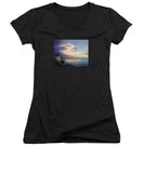 Castle Hill Lighthouse Newport Rhode Island - Women's V-Neck