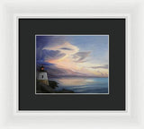 Castle Hill Lighthouse Newport Rhode Island - Framed Print
