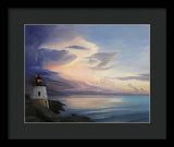 Castle Hill Lighthouse Newport Rhode Island - Framed Print