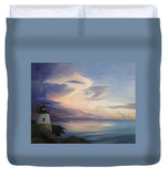 Castle Hill Lighthouse Newport Rhode Island - Duvet Cover