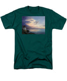 Castle Hill Lighthouse Newport Rhode Island - Men's T-Shirt  (Regular Fit)