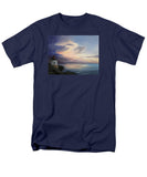 Castle Hill Lighthouse Newport Rhode Island - Men's T-Shirt  (Regular Fit)