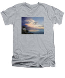 Castle Hill Lighthouse Newport Rhode Island - Men's V-Neck T-Shirt