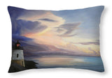 Castle Hill Lighthouse Newport Rhode Island - Throw Pillow