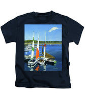 Chatham Harbor Boats Chatham Cape Cod Massachusetts - Kids T-Shirt