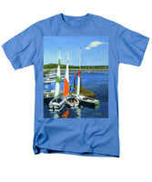 Chatham Harbor Boats Chatham Cape Cod Massachusetts - Men's T-Shirt  (Regular Fit)