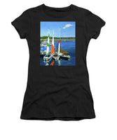 Chatham Harbor Boats Chatham Cape Cod Massachusetts - Women's T-Shirt