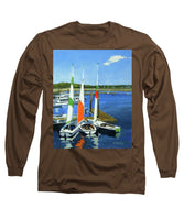 Chatham Harbor Boats Chatham Cape Cod Massachusetts - Long Sleeve T-Shirt