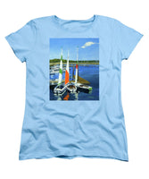 Chatham Harbor Boats Chatham Cape Cod Massachusetts - Women's T-Shirt (Standard Fit)