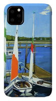 Chatham Harbor Boats Chatham Cape Cod Massachusetts - Phone Case