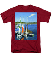 Chatham Harbor Boats Chatham Cape Cod Massachusetts - Men's T-Shirt  (Regular Fit)