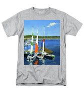 Chatham Harbor Boats Chatham Cape Cod Massachusetts - Men's T-Shirt  (Regular Fit)