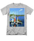 Chatham Harbor Boats Chatham Cape Cod Massachusetts - Men's T-Shirt  (Regular Fit)