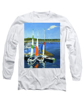 Chatham Harbor Boats Chatham Cape Cod Massachusetts - Long Sleeve T-Shirt