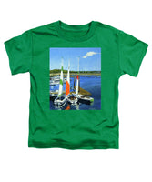 Chatham Harbor Boats Chatham Cape Cod Massachusetts - Toddler T-Shirt
