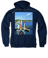 Chatham Harbor Boats Chatham Cape Cod Massachusetts - Sweatshirt