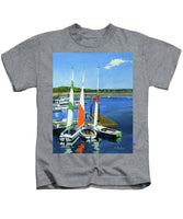 Chatham Harbor Boats Chatham Cape Cod Massachusetts - Kids T-Shirt