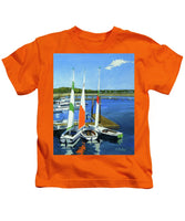 Chatham Harbor Boats Chatham Cape Cod Massachusetts - Kids T-Shirt